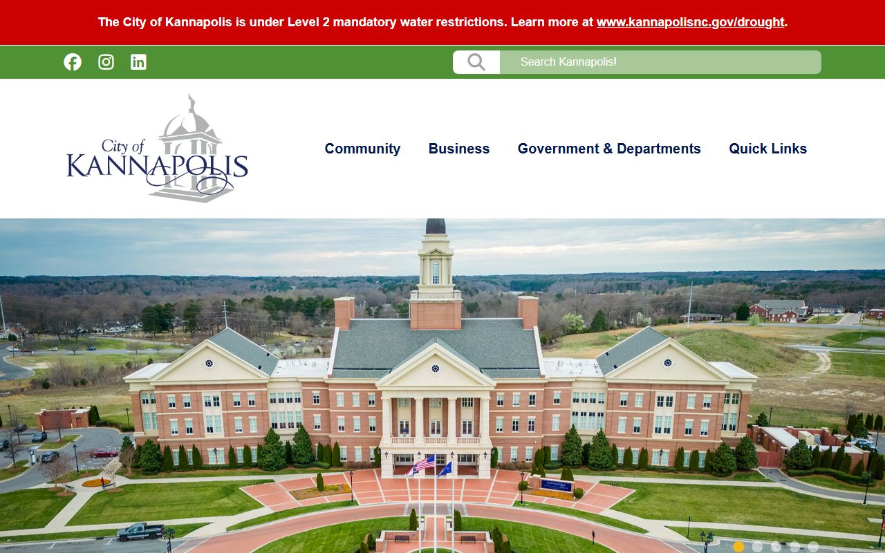 Cabarrus County phone directory Kannapolis city screenshot